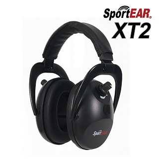 스포트이어 전자 헤드머프 XT2 (방한용 청력 보호 및 소리 증폭 이어머프) (블랙)