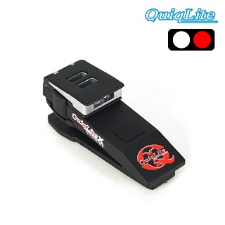 [QuiqLite] QuiqLiteX Rechargable Dual LED (White/Red) - 퀵라이트 엑스 USB 충전용 듀얼 LED 라이트 (화이트/레드)