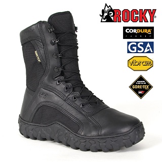 [Rocky] S2V Waterproof Duty Boot (Black) - 로키 S2V 워터프로프  고어텍스 듀티 방수부츠 (블랙)