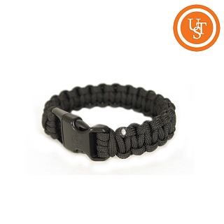 [UST] Survival Bracelet 8inch (Black) - 유에스티 서바이벌 파라코드 팔찌 8인치 (블랙)