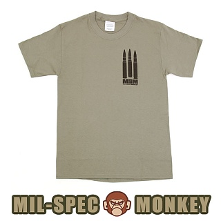밀스펙 몽키 메이저 리그 스나이퍼 반팔 티셔츠 (브라운)
