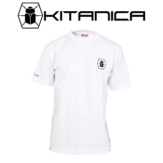 [Kitanica] T Shirts (White) - 키타니카 반팔 티셔츠 (화이트)