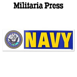 밀리터리아 차량용 인테리어 범퍼 스티커 BM029 (미해군)