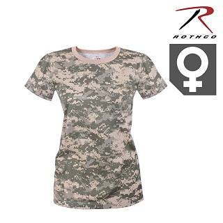로스코 여성용 롱 반팔 티셔츠 (ACU)