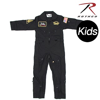 로스코 키즈 비행사복 (블랙)