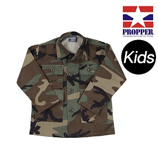 [Propper] Kids BDU Coat (Woodland) - 프로퍼 키즈 BDU 코트 (우드랜드)