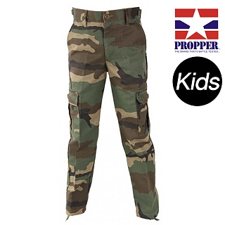 [Propper] Kids BDU Trouser (Woodland) - 프로퍼 키즈 BDU 트라우져 (우드랜드)