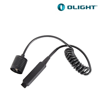 [Olight] M10/M18 remote pressure switch (Curly) - 오라이트 M10/M18 용 리모트 프레셔 스위치 (코일형)