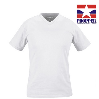 프로퍼 팩 3 티셔츠 브이 넥 (화이트)