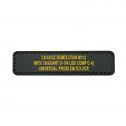 밀스펙 몽키 C4 프러블럼 PVC 패치 (컬러)