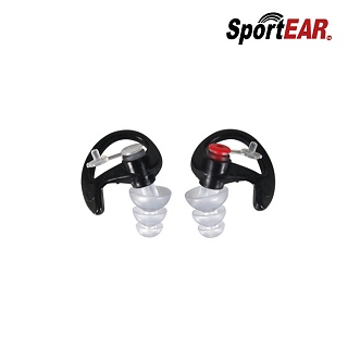 스포트이어 스포츠 플러그 XP3B 청력 보호 귀마개 (블랙)