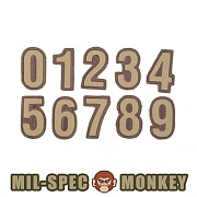 밀스펙 몽키 패치 숫자 시리즈 (데저트 탄)